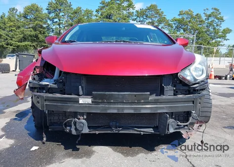 2014 Hyundai Elantra Se from USA, damaged, VIN 5NPDH4AE4EH488519
